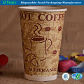 High Quality of Coffee Paper Cup with Single PE